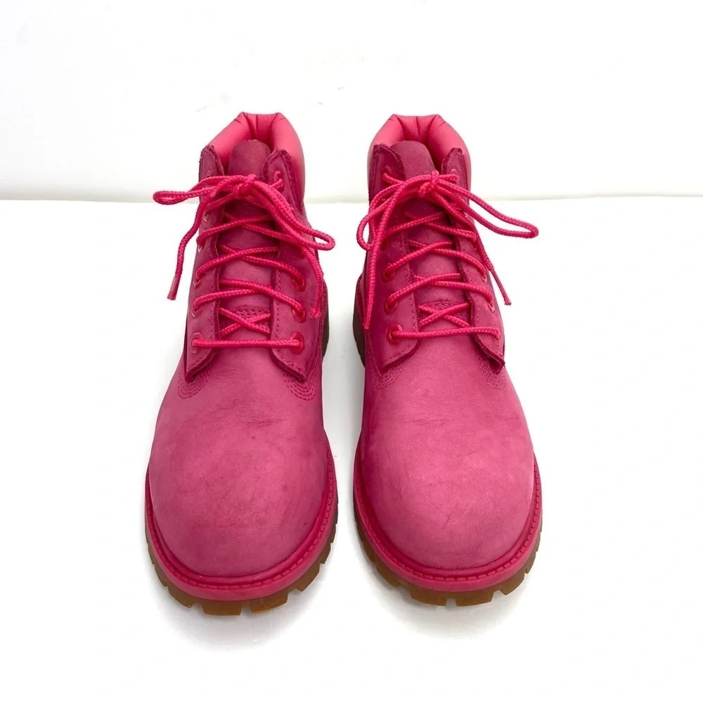 TIMBERLAND 6 inch Premium Waterproof Primalor 200-Gram Lace Up Boot in Pink